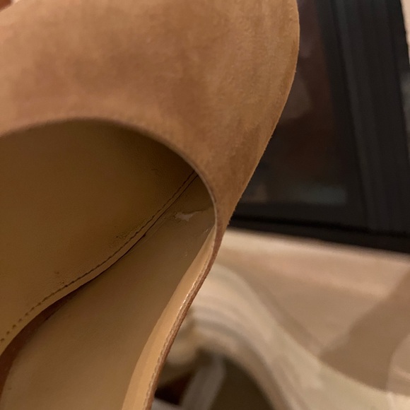 MICHAEL Michael Kors Jamie Leather Pumps – Light Khaki - Picture 7 of 9